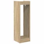 vidaXL Stojan na rastliny s poličkou Sonoma dub 30 x 30 x 100 cm – Obrázok 7