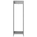vidaXL Stojan na rastliny 2 pcs Sivá Sonoma 30 x 30 x 100 cm – Obrázok 6