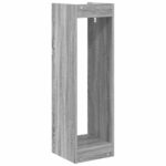 vidaXL Stojan na rastliny 2 pcs Sivá Sonoma 30 x 30 x 100 cm – Obrázok 8