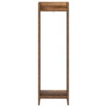 vidaXL Stojan na rastliny 2 pcs Staré drevo 30 x 30 x 100 cm – Obrázok 6