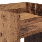 vidaXL Stojan na rastliny 2 pcs Staré drevo 30 x 30 x 100 cm – Obrázok 9