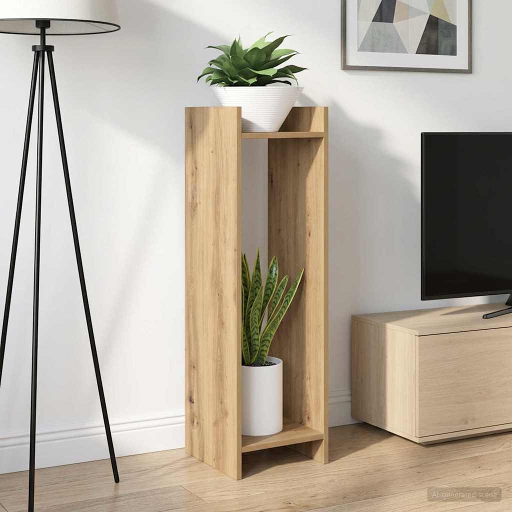 899577_1.jpg vidaXL Stojan na rastliny 2 pcs Remeselný Dub 30 x 30 x 100 cm – Obrázok 1