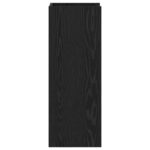 vidaXL Stojan na rastliny s poličkou 2 pcs Čierny Dub 30 x 30 x 80 cm – Obrázok 7