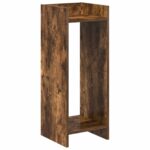 vidaXL Stojan na rastliny Údený Dub 30 x 30 x 80 cm Konštruované drevo – Obrázok 2