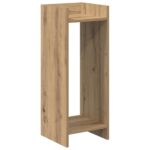 vidaXL Stojan na rastliny 2 pcs Remeselný Dub 30 x 30 x 80 cm – Obrázok 5
