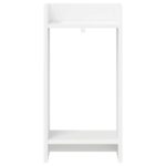 vidaXL Stojan na rastliny s poličkou 2 pcs Biely 30 x 30 x 60 cm – Obrázok 6