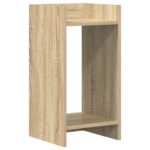 vidaXL Stojan na rastliny s poličkou Sonoma dub 30 x 30 x 60 cm – Obrázok 2
