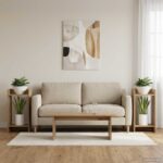 vidaXL Stojan na rastliny 2 pcs Remeselný Dub 30 x 30 x 60 cm