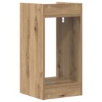 vidaXL Stojan na rastliny 2 pcs Remeselný Dub 30 x 30 x 60 cm – Obrázok 8