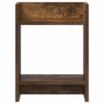 vidaXL Stojan na rastliny Údený Dub 30 x 30 x 40 cm Konštruované drevo – Obrázok 5