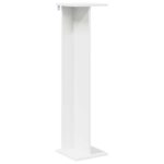 vidaXL Stojan na rastliny Biely 25 x 25,5 x 100,5 cm – Obrázok 2