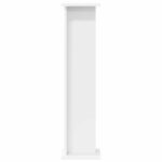 vidaXL Stojan na rastliny Biely 25 x 25,5 x 100,5 cm – Obrázok 6