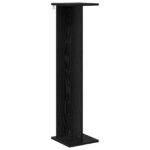vidaXL Stojan na rastliny Čierny Dub 25 x 25,5 x 100,5 cm – Obrázok 2