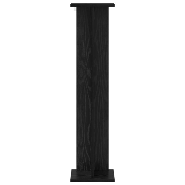 vidaXL Stojan na rastliny Čierny Dub 25 x 25,5 x 100,5 cm – Obrázok 5