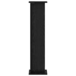vidaXL Stojan na rastliny 2 pcs Čierny Dub 25 x 25,5 x 100,5 cm – Obrázok 7