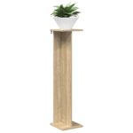 vidaXL Stojan na rastliny 2 pcs Sonoma dub 25 x 25,5 x 100,5 cm – Obrázok 3