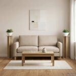 vidaXL Stojan na rastliny 2 pcs Sonoma dub 25 x 25,5 x 100,5 cm – Obrázok 4