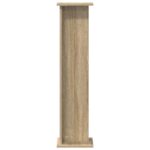vidaXL Stojan na rastliny 2 pcs Sonoma dub 25 x 25,5 x 100,5 cm – Obrázok 7