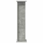 vidaXL Stojan na rastliny Betónovo Sivá 25 x 25,5 x 100,5 cm – Obrázok 6