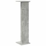 vidaXL Stojan na rastliny Betónovo Sivá 25 x 25,5 x 100,5 cm – Obrázok 7