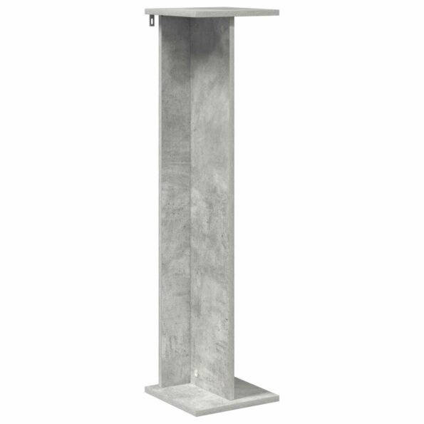 vidaXL Stojan na rastliny 2 pcs Betónovo Sivá 25 x 25,5 x 100,5 cm – Obrázok 5