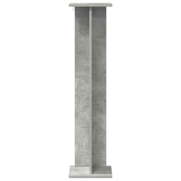 vidaXL Stojan na rastliny 2 pcs Betónovo Sivá 25 x 25,5 x 100,5 cm – Obrázok 6