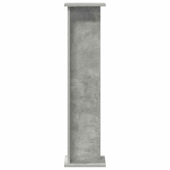vidaXL Stojan na rastliny 2 pcs Betónovo Sivá 25 x 25,5 x 100,5 cm – Obrázok 7