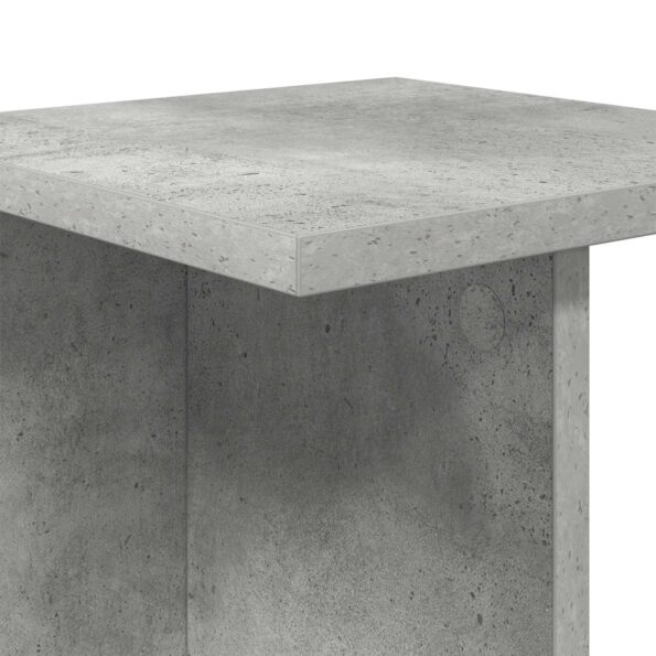 vidaXL Stojan na rastliny 2 pcs Betónovo Sivá 25 x 25,5 x 100,5 cm – Obrázok 9