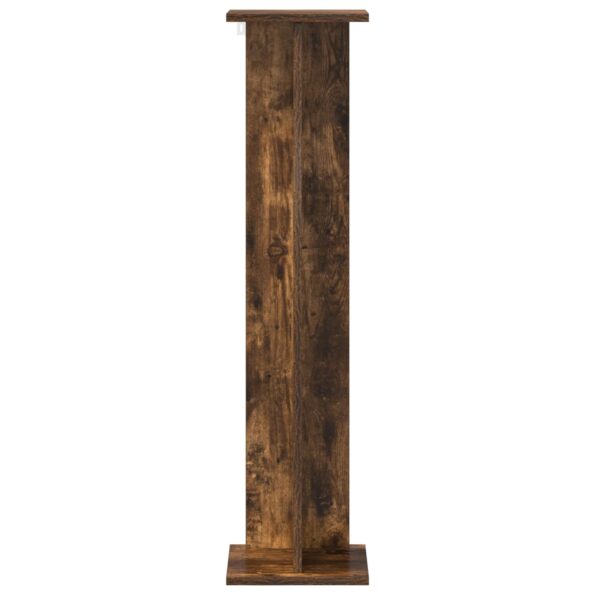 vidaXL Stojan na rastliny Údený Dub 25 x 25,5 x 100,5 cm – Obrázok 5