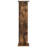 vidaXL Stojan na rastliny Údený Dub 25 x 25,5 x 100,5 cm – Obrázok 6