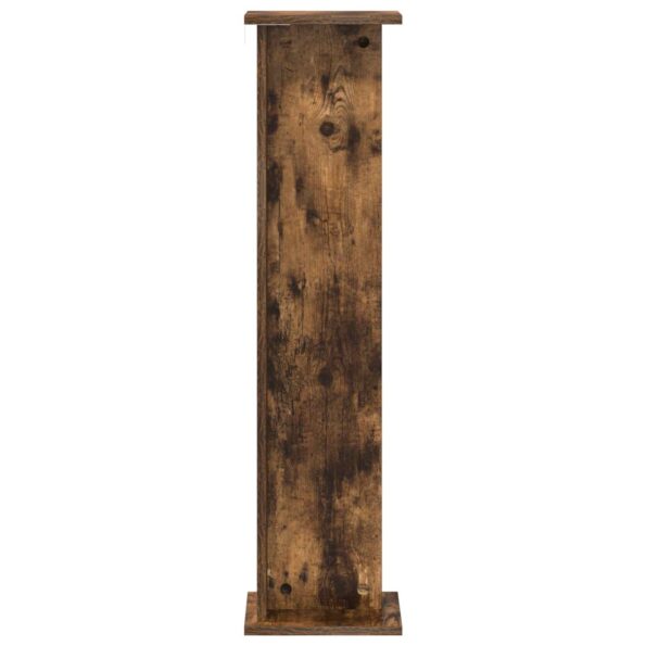 vidaXL Stojan na rastliny Údený Dub 25 x 25,5 x 100,5 cm – Obrázok 6