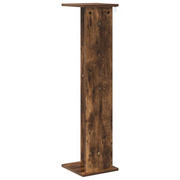 vidaXL Stojan na rastliny Údený Dub 25 x 25,5 x 100,5 cm – Obrázok 7
