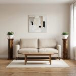 vidaXL Stojan na rastliny 2 pcs Údený Dub 25 x 25,5 x 100,5 cm – Obrázok 4