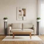 vidaXL Stojan na rastliny 2 pcs Sivá Sonoma 25 x 25,5 x 100,5 cm – Obrázok 4