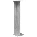 vidaXL Stojan na rastliny 2 pcs Sivá Sonoma 25 x 25,5 x 100,5 cm – Obrázok 5