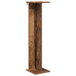 vidaXL Stojan na rastliny Staré drevo 25 x 25,5 x 100,5 cm – Obrázok 2