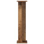 vidaXL Stojan na rastliny Staré drevo 25 x 25,5 x 100,5 cm – Obrázok 5