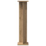 vidaXL Stojan na rastliny Remeselný Dub 25 x 25,5 x 100,5 cm – Obrázok 5