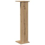vidaXL Stojan na rastliny Remeselný Dub 25 x 25,5 x 100,5 cm – Obrázok 7