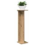 vidaXL Stojan na rastliny 2 pcs Remeselný Dub 25 x 25,5 x 100,5 cm – Obrázok 3
