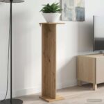 vidaXL Stojan na rastliny 2 pcs Remeselný Dub 25 x 25,5 x 100,5 cm – Obrázok 4