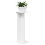 vidaXL Stojan na rastliny 2 pcs Biely 25 x 25,5 x 80,5 cm – Obrázok 3