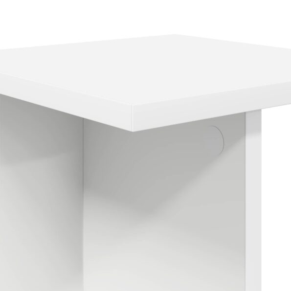 vidaXL Stojan na rastliny 2 pcs Biely 25 x 25,5 x 80,5 cm – Obrázok 9