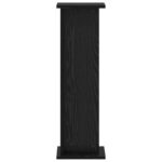 vidaXL Stojan na rastliny Čierny Dub 25 x 25,5 x 80,5 cm – Obrázok 6