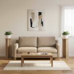 vidaXL Stojan na rastliny 2 pcs Sonoma dub 25 x 25,5 x 80,5 cm – Obrázok 4