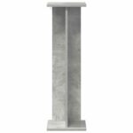 vidaXL Stojan na rastliny 2 pcs Betónovo Sivá 25 x 25,5 x 80,5 cm – Obrázok 6