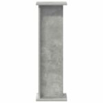 vidaXL Stojan na rastliny 2 pcs Betónovo Sivá 25 x 25,5 x 80,5 cm – Obrázok 7