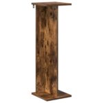 vidaXL Stojan na rastliny Údený Dub 25 x 25,5 x 80,5 cm – Obrázok 2