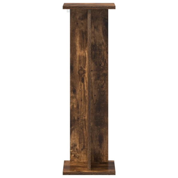 vidaXL Stojan na rastliny Údený Dub 25 x 25,5 x 80,5 cm – Obrázok 5
