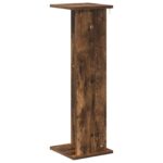 vidaXL Stojan na rastliny 2 pcs Údený Dub 25 x 25,5 x 80,5 cm – Obrázok 8